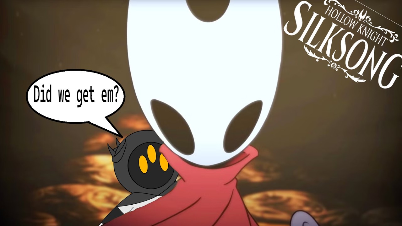Beating the last of Silksong Act 1 before the DLC.