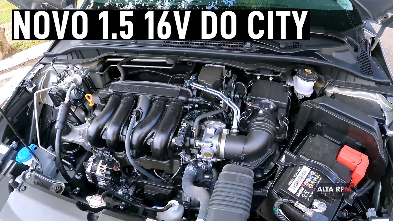 NOVO MOTOR DO HONDA CITY - 1.5 16V