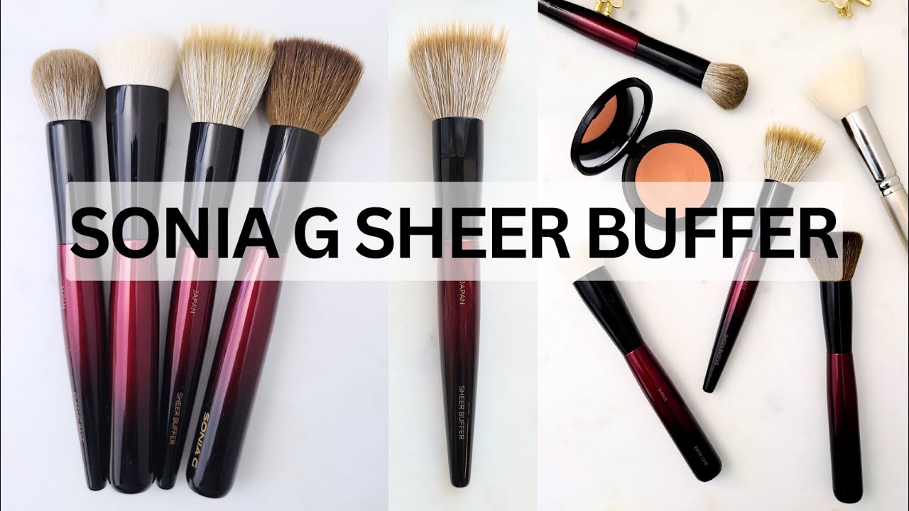 Кисть для растушевки Sonia G Sheer Buffer Brush! Подробный обзор и сравнение.