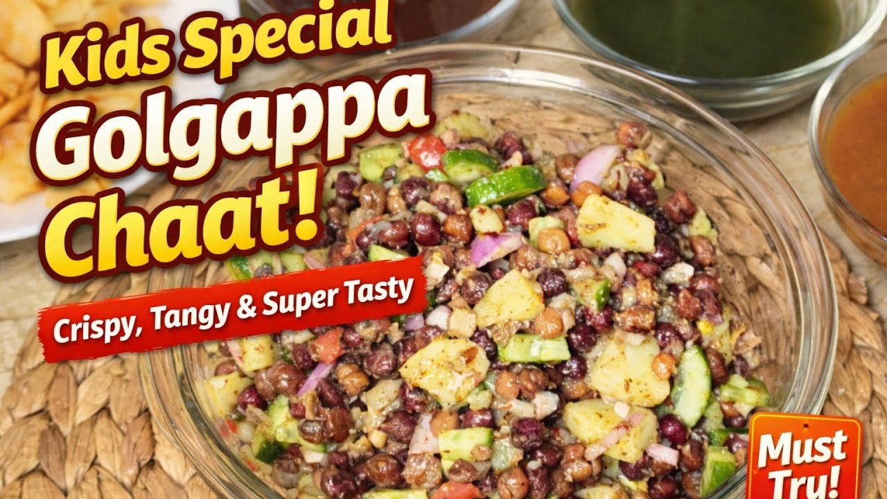 A Fun & Tasty Golgappa Chaat Recipe for Your Kids 🥰Ramzan Special Chana Chaat | Iftar Street Recipe