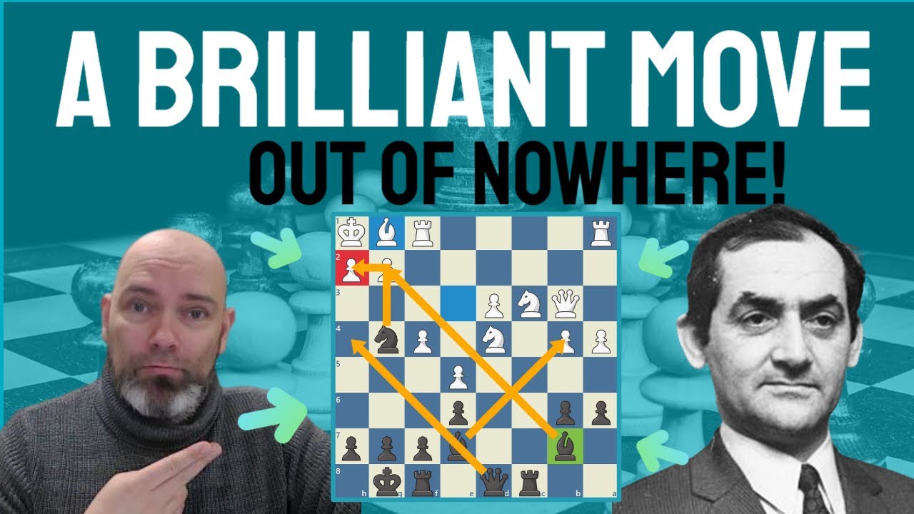 A brilliant move out of nowhere - Leonid Stein's brilliancy prize game