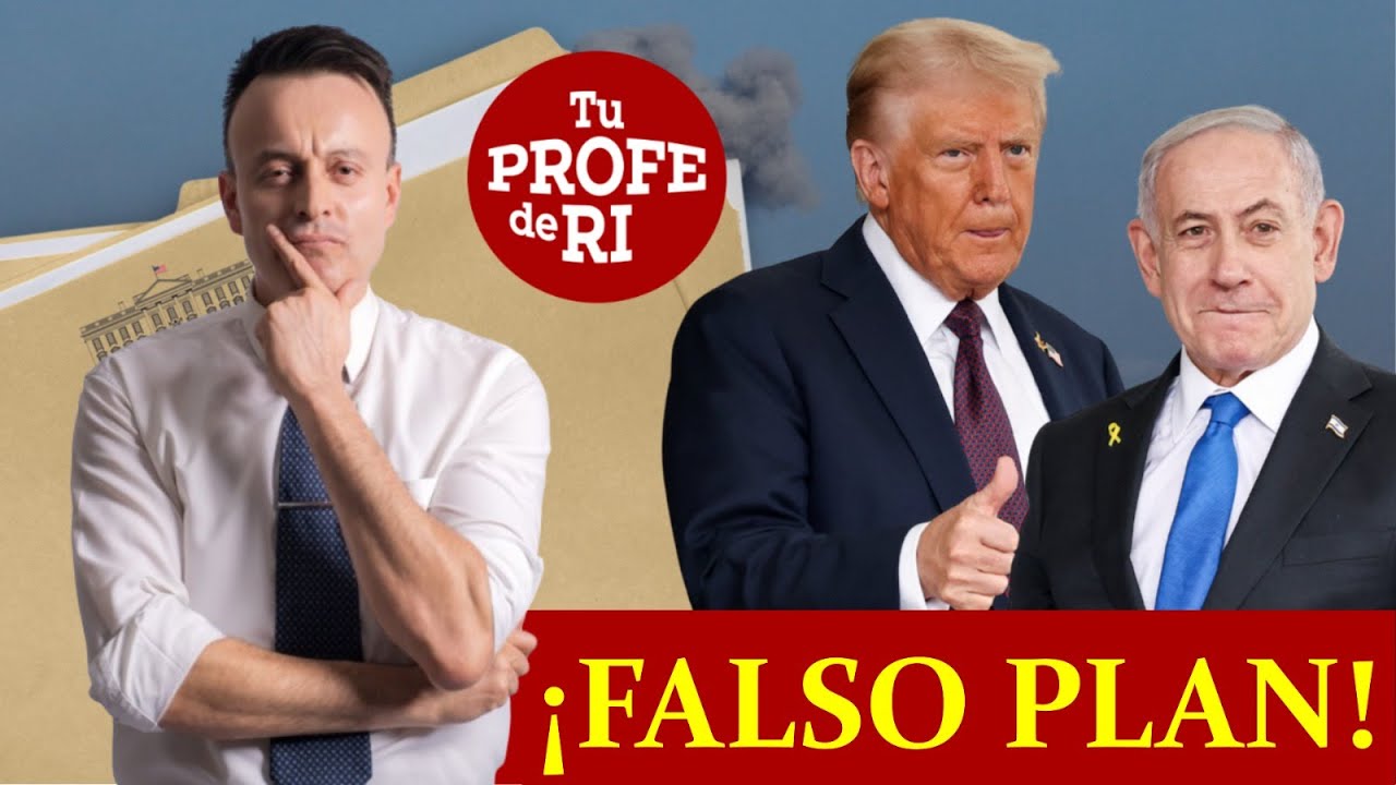 EL FALSO PLAN TRUMP PARA LA SUFRIDA G∆ZA. ROBO A MANO ARM∆DA. NO TRAE PAZ