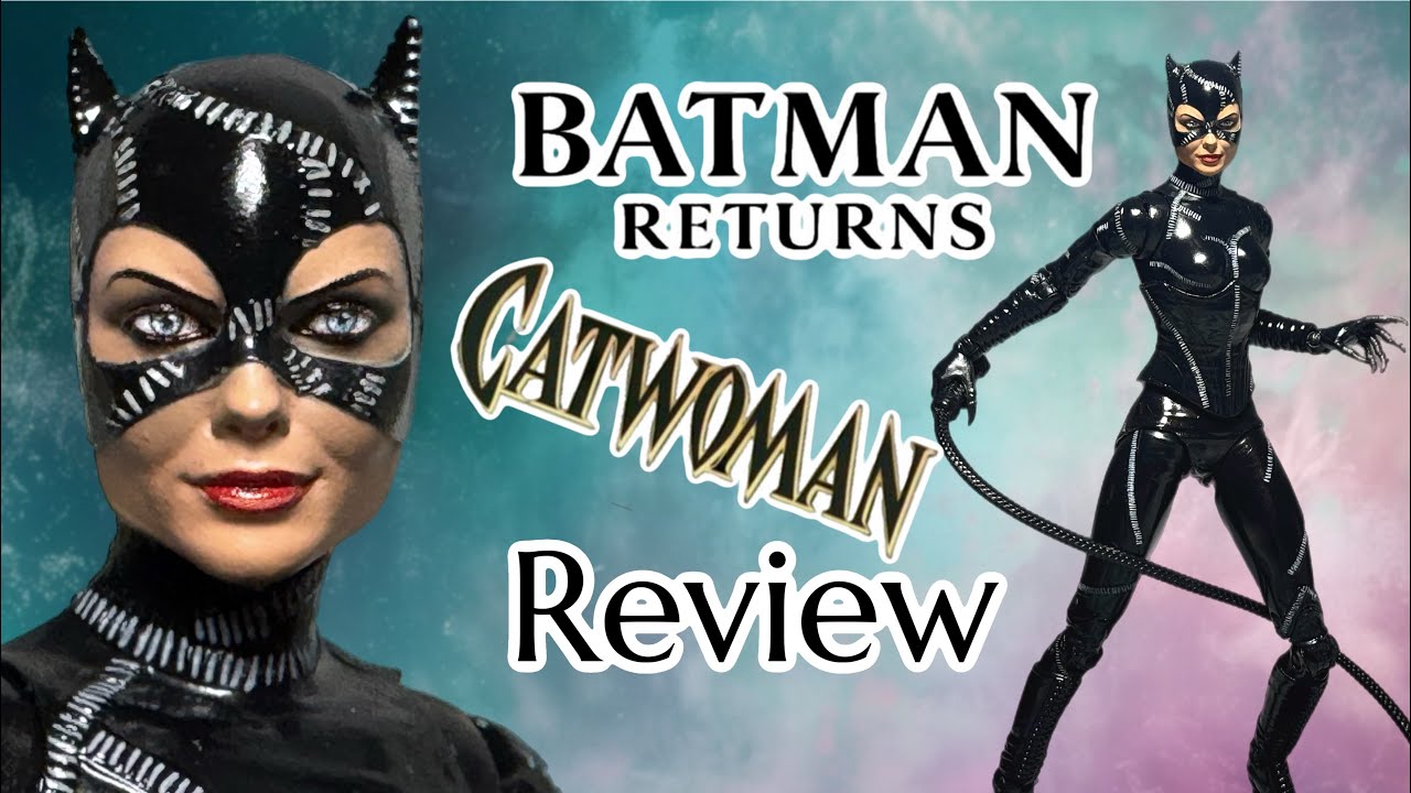 McFarlane Michelle Pfeiffer Catwoman Action Figure Review! 