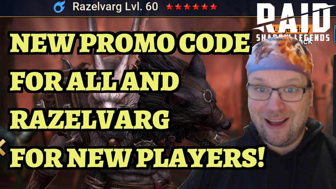 NEW PROMO CODE for Everyone And Razelvarg for New Players - RAID: Shadow Legends
