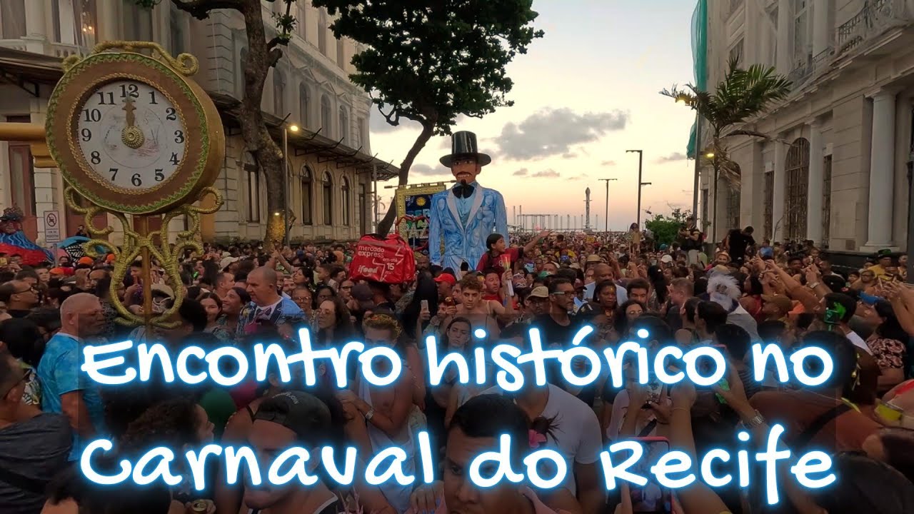 🎭 A noite mágica que transformou o Recife Antigo! 💙#carnaval
