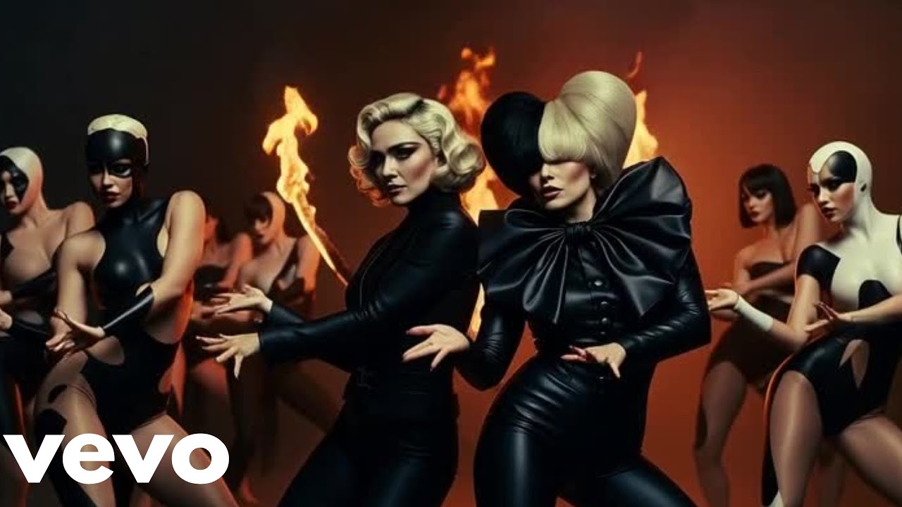 SIA ft MADONNA - Fire on the Cathedral Sky