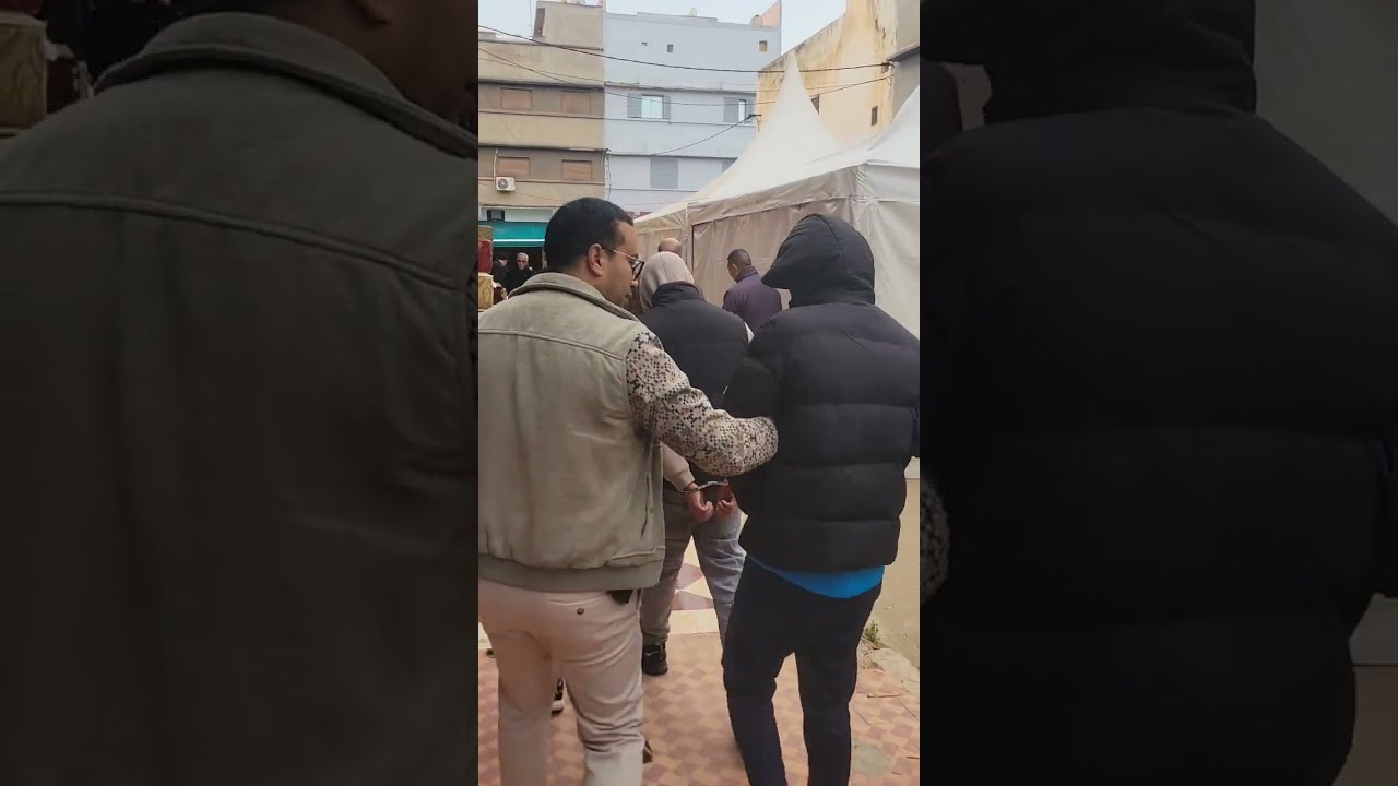 اعادة تمثيل جـ.ـريمـة سطو على وكالة لتحويل الأموال الشعبي كاش وسـ.ـرقـ.ـة مبلغ حوالي 25 ألف درهم