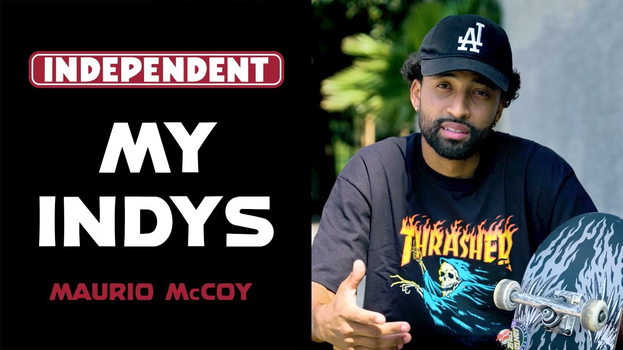 Maurio McCoy Skates Stage 4 Trucks! MY INDYS
