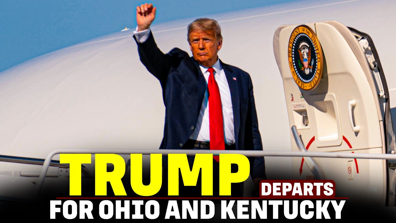 LIVE: U.S. President Donald Trump departs Maryland for Ohio and Kentucky