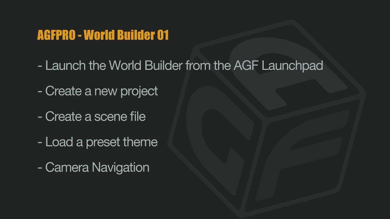 AGFPROV3 - World Builder 01