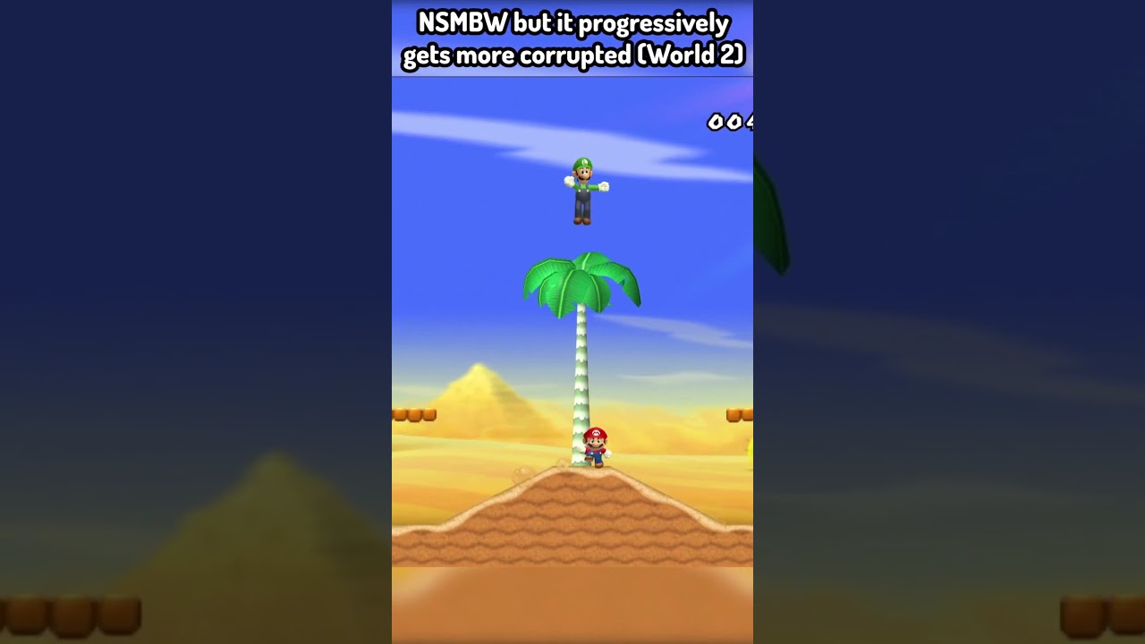 This is THE MOST insane corruption yet! #newsupermariobroswii #gaming