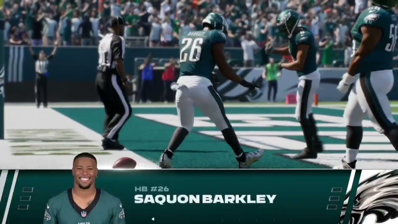 Тачдаун дня №133 | «Беарз» против «Иглз» | Сезон 2025/2026 | Madden 26 (PS 5)