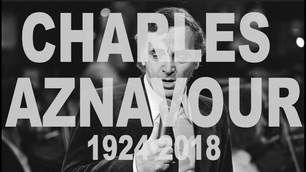 Charles Aznavour. Canal Botànic