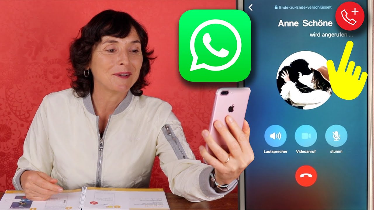 iPhone Kurs für Senior*innen Teil 48: WhatsApp Videoanruf und Telefonat.