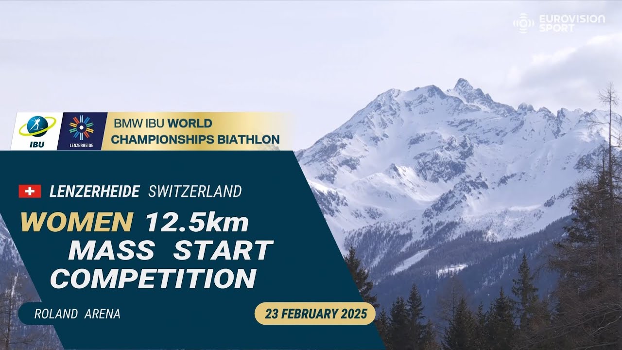 Biathlon World Championship 2025, Race 11, Mass Start Women, Lenzerheide, Switzerland