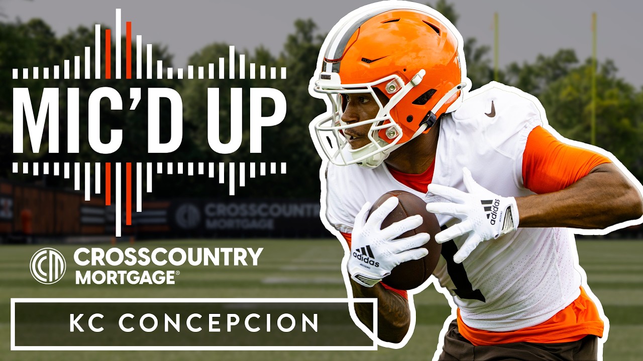 KC Concepcion Mic'd Up: Mandatory Minicamp Day 1