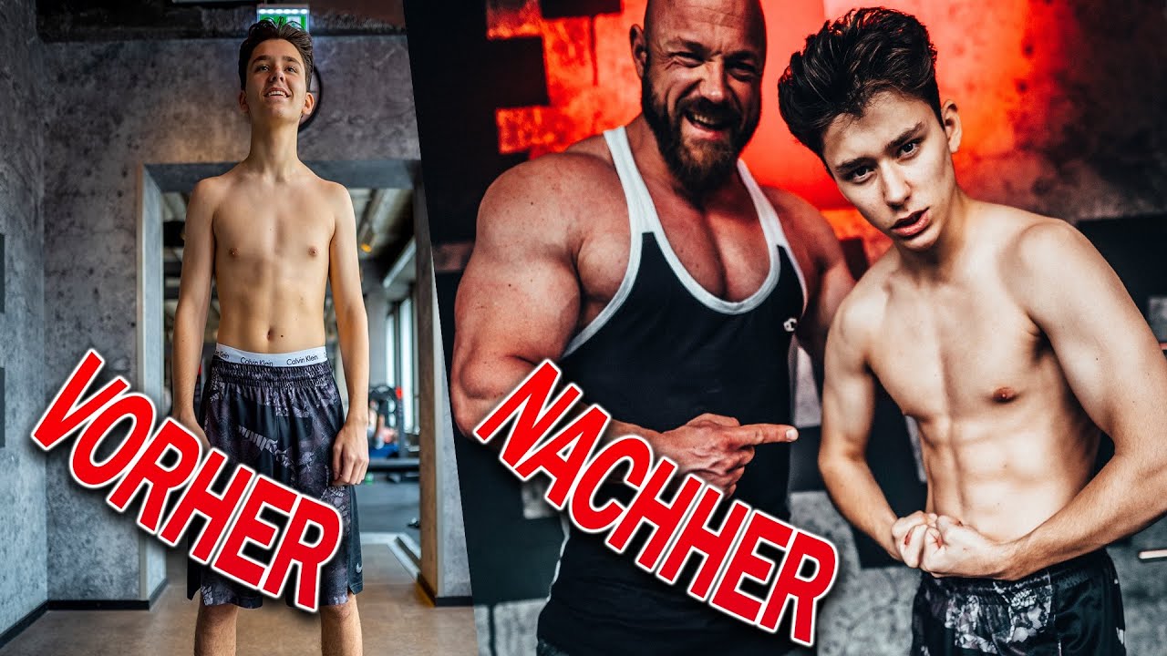 Lauch Transformation! 8 Wochen Muskelaufbau mit Keanu Rapp
