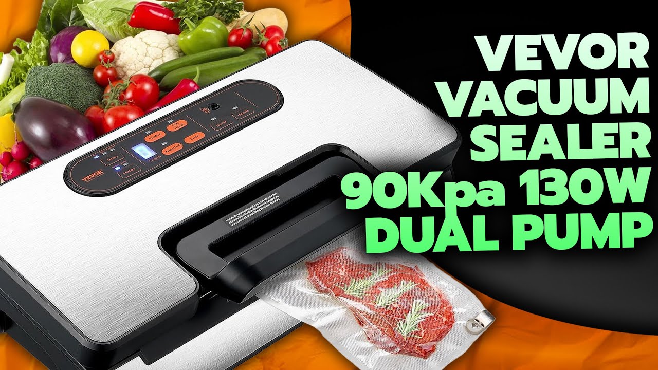 VEVOR Vacuum Sealer Machine, 90Kpa 130W Powerful Dual Pump & Dual Sealing Review