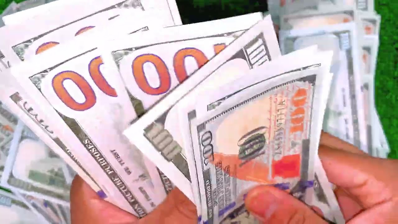 💰 ASMR Dollar Folding – Crispy Money Sounds