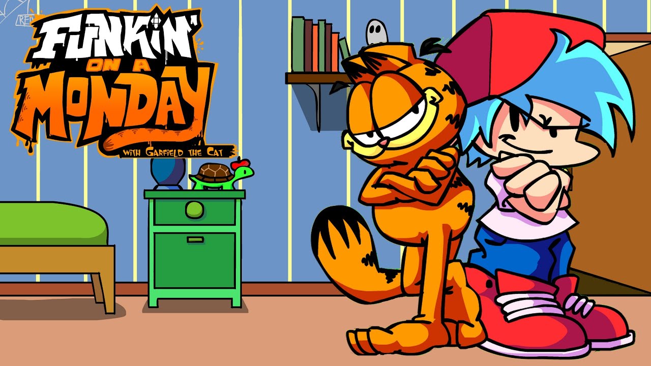 Funkin' On a Monday - Vs. Garfield Full Week Demo [FNF Mod/HARD]