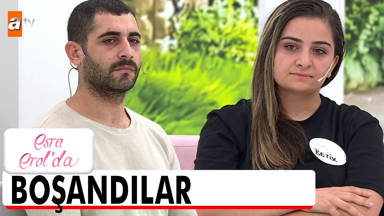 Veysel ve Betül boşandı! - Esra Erol'da 28 Eylül 2023