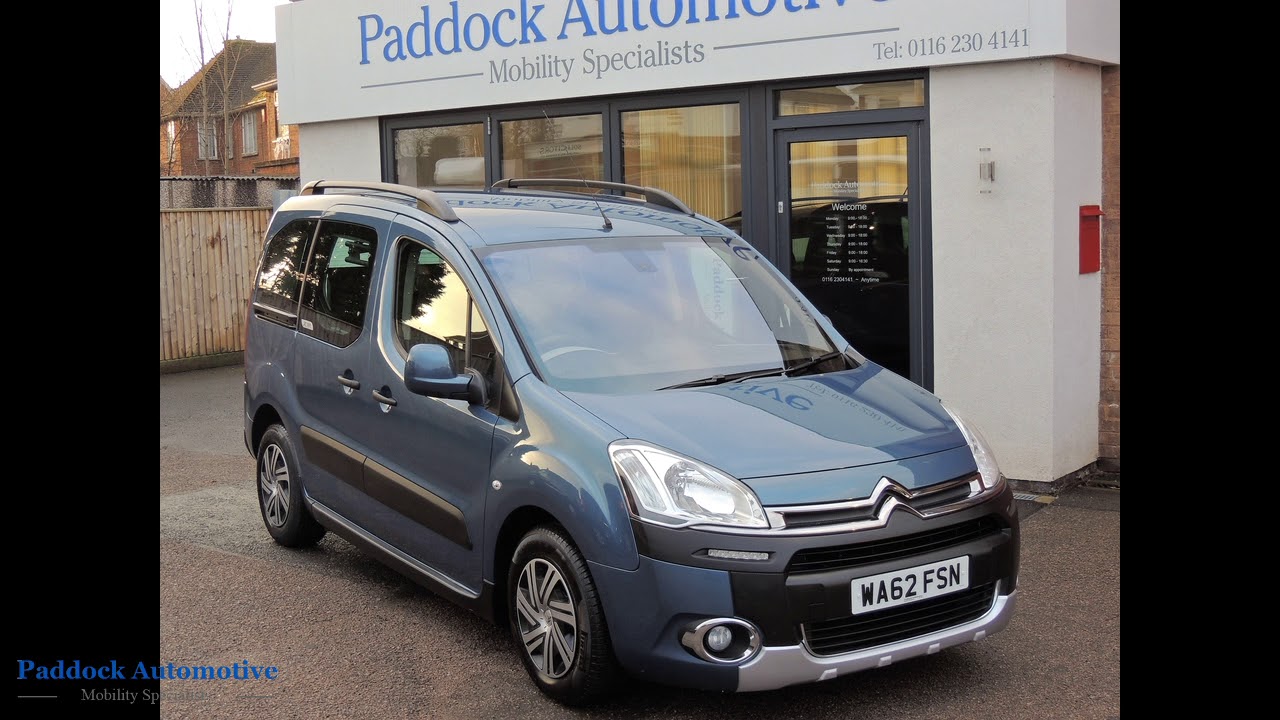 Citroen Berlingo Drive From Wheelchair and Wheelchair Up Front Wheelchair Adapted Vehicle
