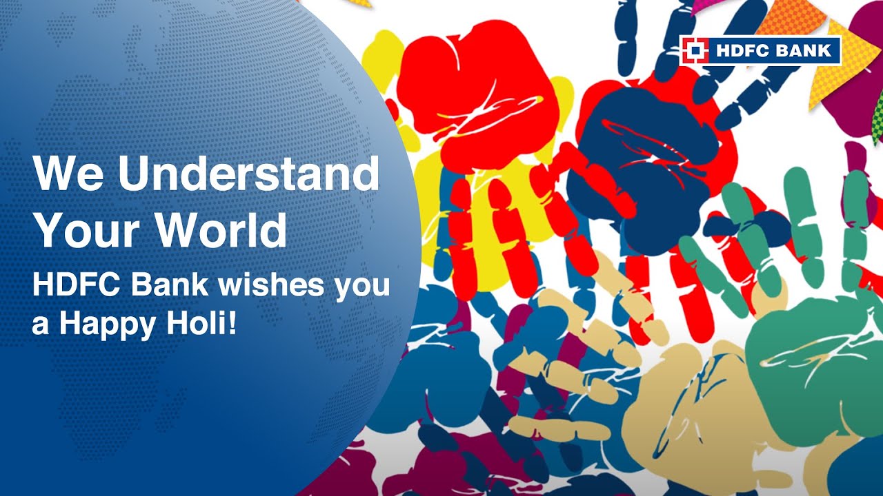 HDFC Bank wishes you a Happy Holi!