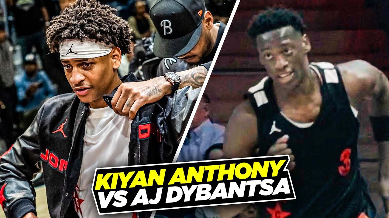 Kiyan Anthony Vs AJ Dybantsa Gets COMPETITIVE @ The 2025 Jordan Brand Classic!