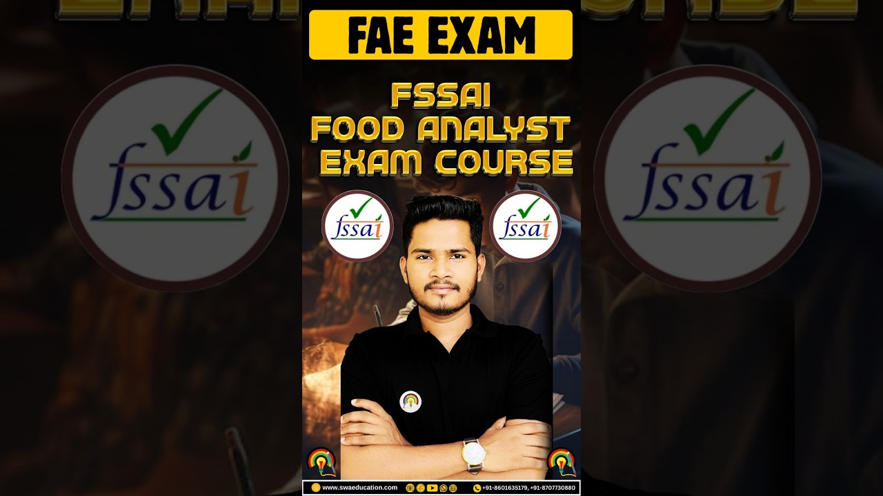 FSSAI Food Analyst Exam Preparation 🔬 | How to Start? | Food Analyst Strategy.