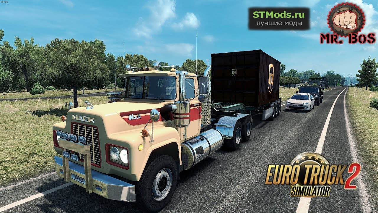 Мод Mack R Series / ETS2 / Обзор / Euro Truck Simulator 2