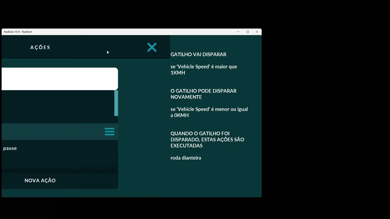 NOVA DASH PAINEL CENTRAL