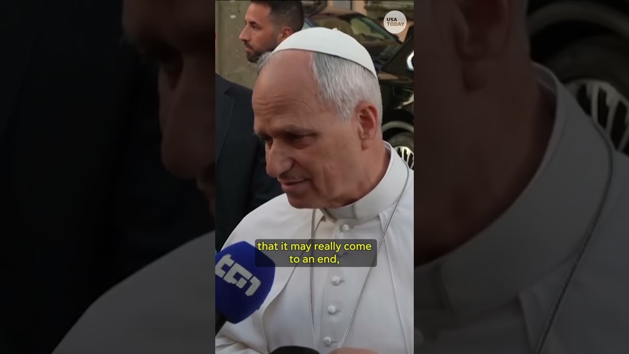 Pope Leo supports US-Iran peace deal