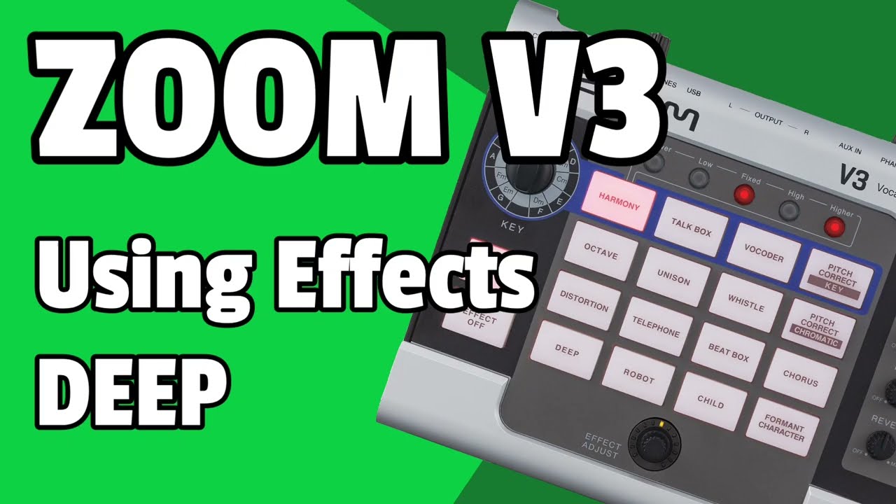 Использование эффектов — Учебное пособие Deep ZOOM V3