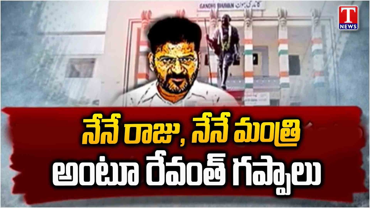 నేనే రాజు.. నేనే మంత్రి! :CM Revanth Reddy Comments In Media Chitchat In Delhi | T News