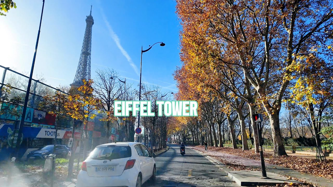Exploring Central Paris and Driving to Eiffel Tower