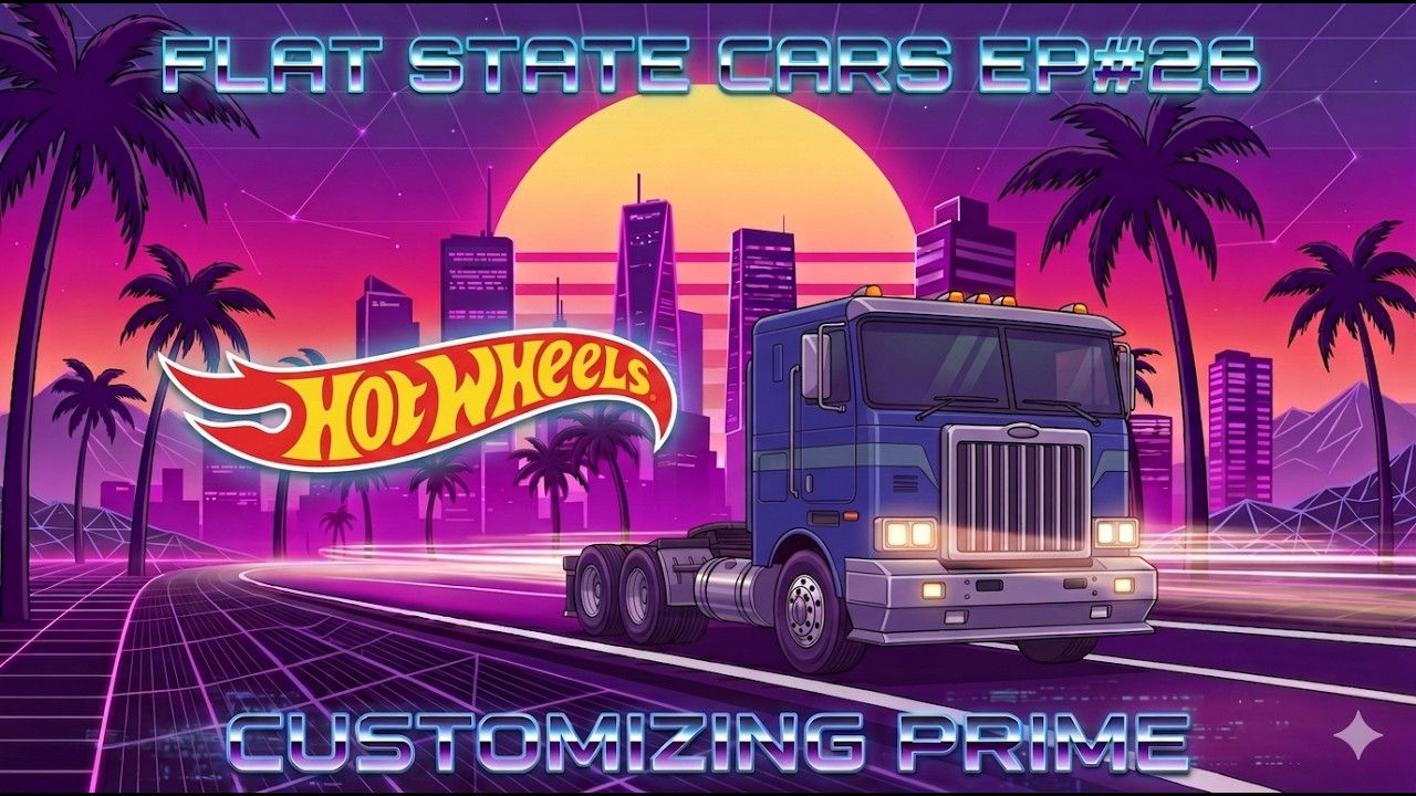 Customizing the 2025 Hotwheels F Case Optimus Prime ! #Hotwheels #Optimus Prime #diecast #toys