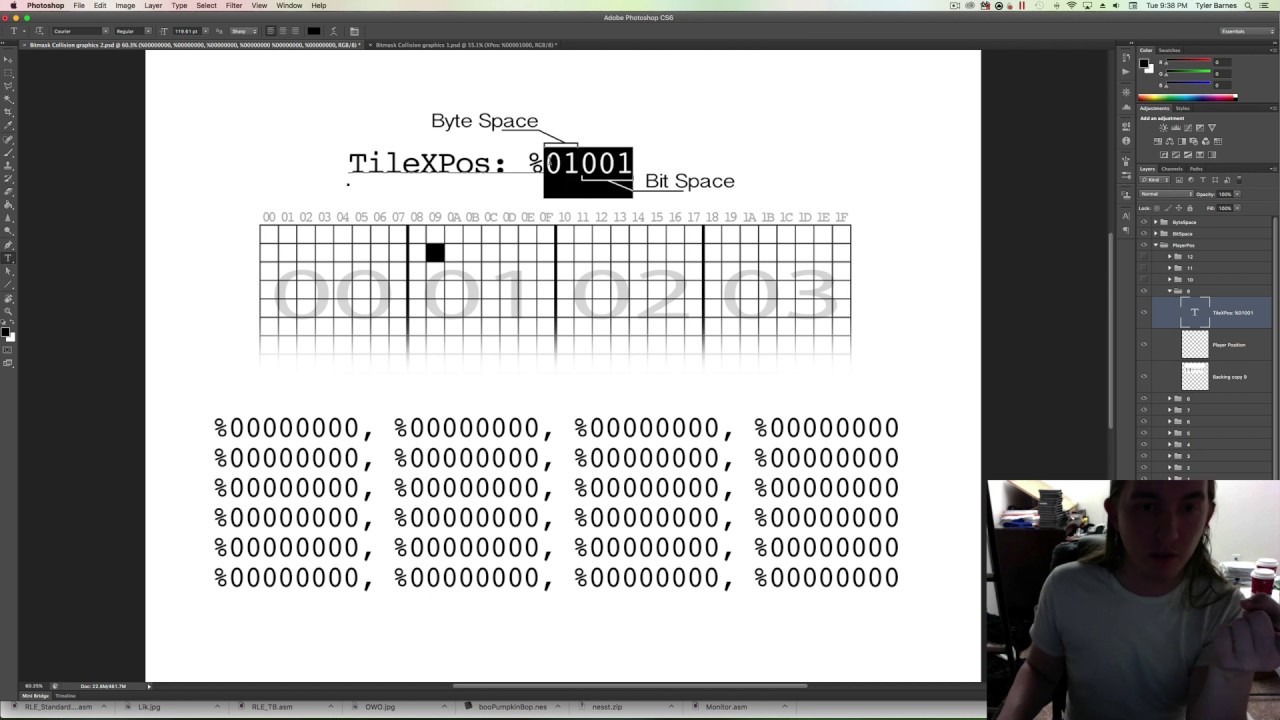 NES Assembly: Ep7 - BitMask Collision Detection