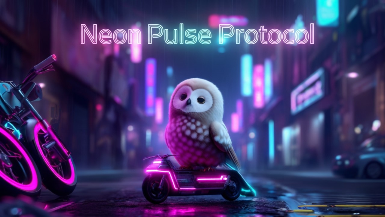 【フリーBGM】Neon Pulse Protocol | Chill Synthwave Mix ネオン都市の夜ドライブ・作業用BGM