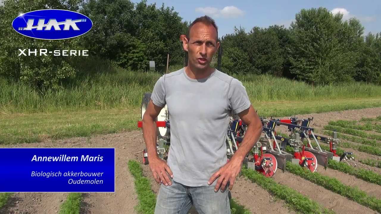 HAK XHR-serie rugschoffelmachine - Annewillem Maris vertelt...