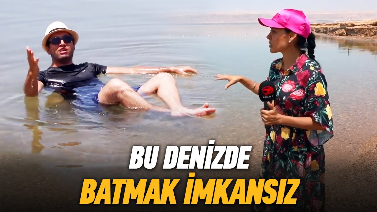 Burada Yüzme Bilmenize Gerek Yok Çünkü Batmanız İmkansız! Lut Gölü Hadisesinin Geçtiği Yerdeyiz