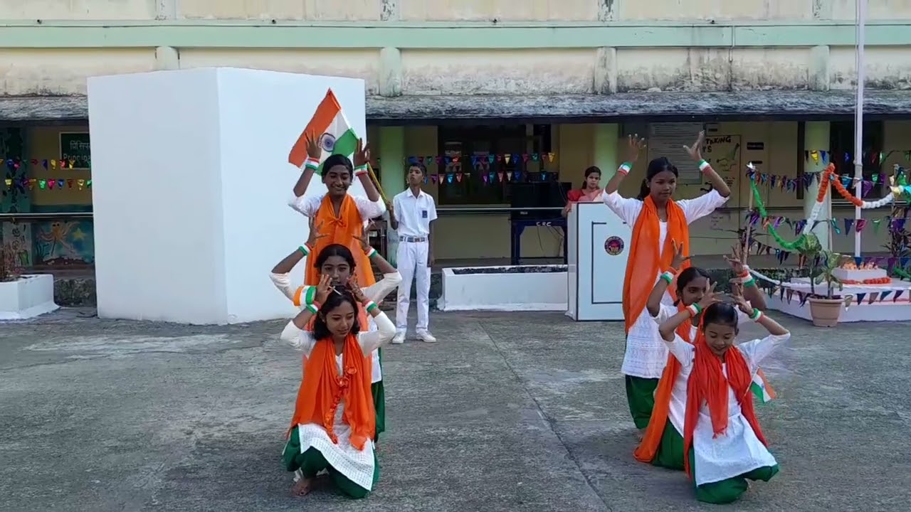 77th Republic Day cultural dance| Patriotic song #Patriotic #India #constitution #RepublicDay 