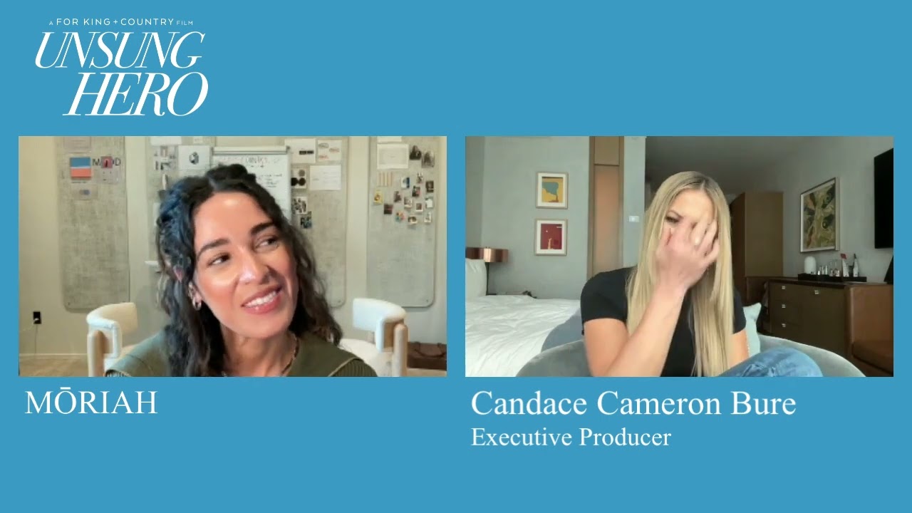 UNSUNG HERO Prayer Cast with Candace Cameron Bure, hosted by MŌRIAH