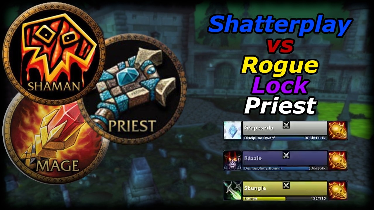 Shatterplay vs Rogue Lock Priest