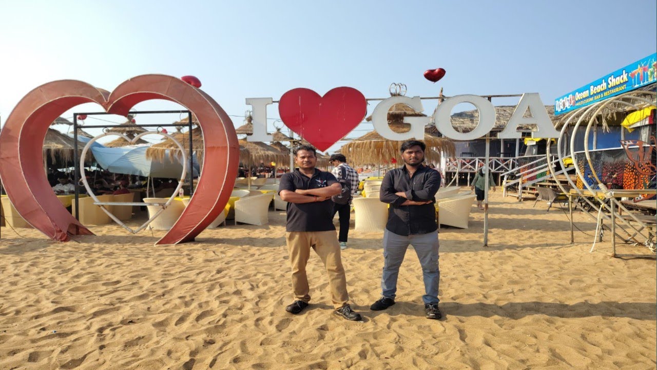 Goa ka Baga beach India new vlogs video @manishvlogs6 