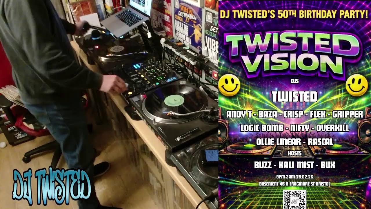 Dj Twisted Still diggin the 92' shelves