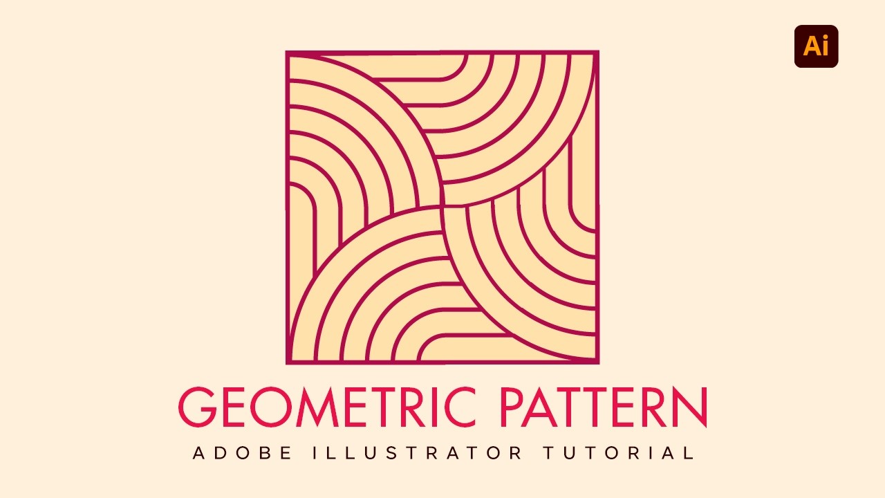 How to Create a Minimalist Geometric Pattern in Adobe Illustrator