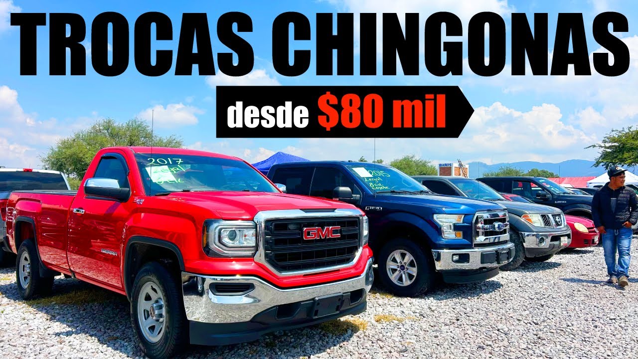 🔥Trocas CHING0NAS desde $80 mil pesos - Especial Chevrolet y GMC en tianguis Actopan Hidalgo !