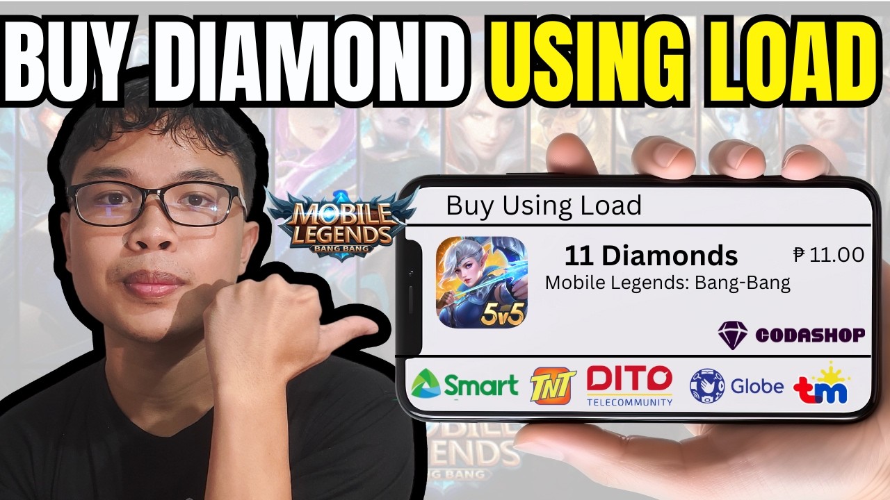 Paano BUMILI ng Mobile Legend Diamond using Regular Load
