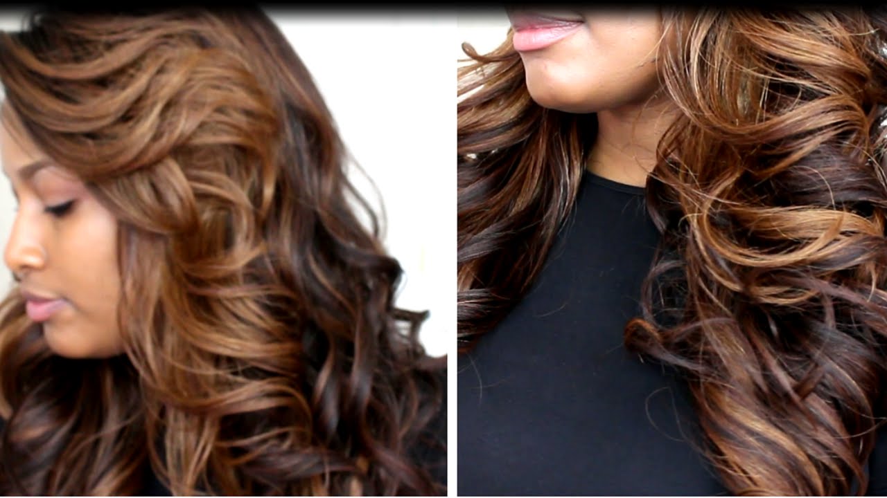 Looks like a Weave!  Freetress Equal Lace Front Deep Invisible L Part Wig!