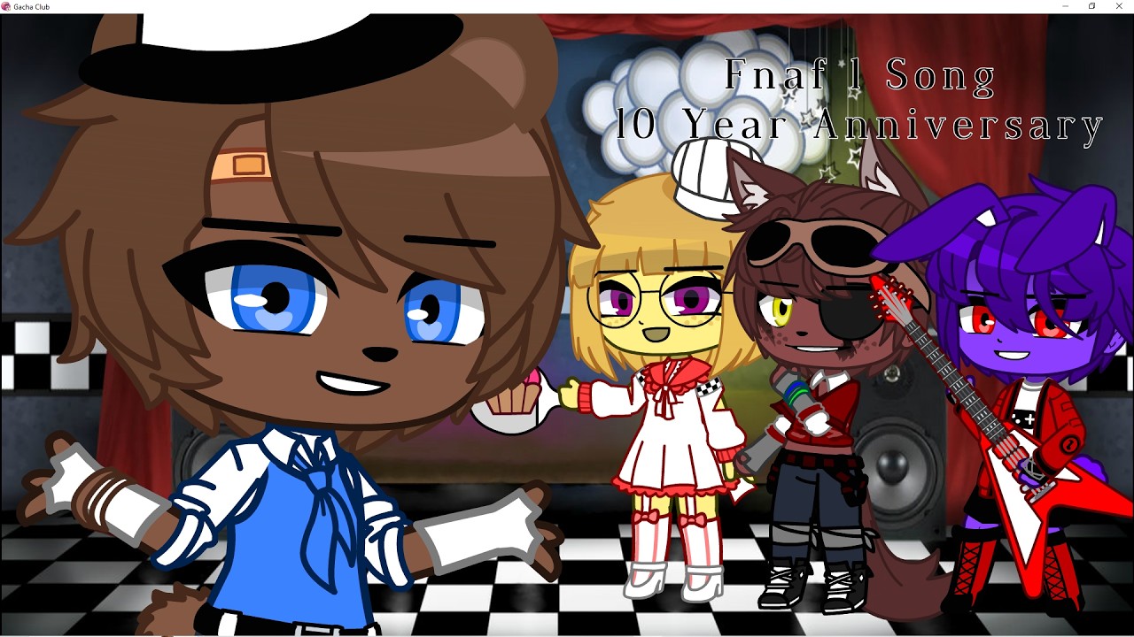Fnaf 1 Song || GCMV || 10 Year Anniversary!